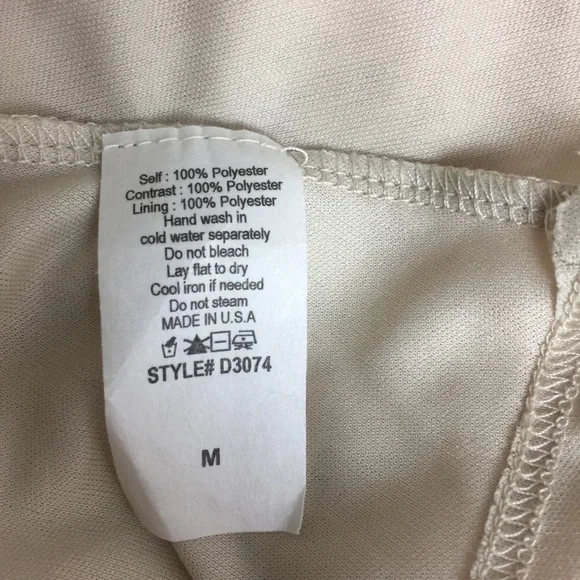 NWT 2tee Couture Floral Lace Western Dress Women size Medium Cottage core Boho - Picture 8 of 8